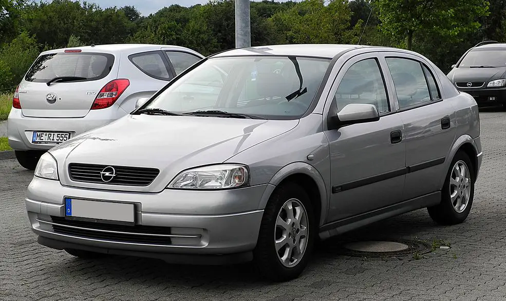 Opel Astra G (1998-2008) – Boîte à fusibles