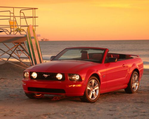 Ford Mustang (2005-2009) – boîte à fusibles