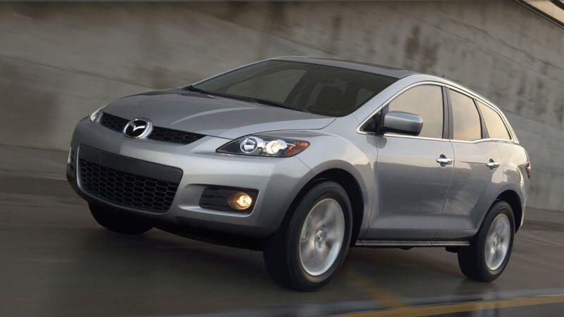 Mazda CX-7 (2007-2008) – Boîte à fusibles