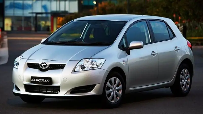 Toyota Corolla (2006-2013) – boîte à fusibles