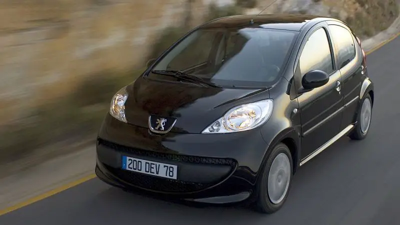 Peugeot 107 (2005-2007) – Boîte à fusibles