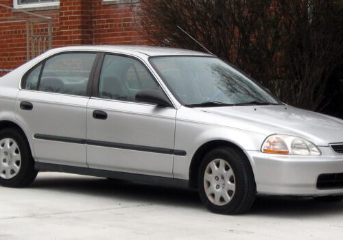 Honda Civic (1996-2000) – boîte à fusibles