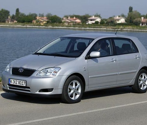 Toyota Corolla (2002-2004) – Boîte à fusibles