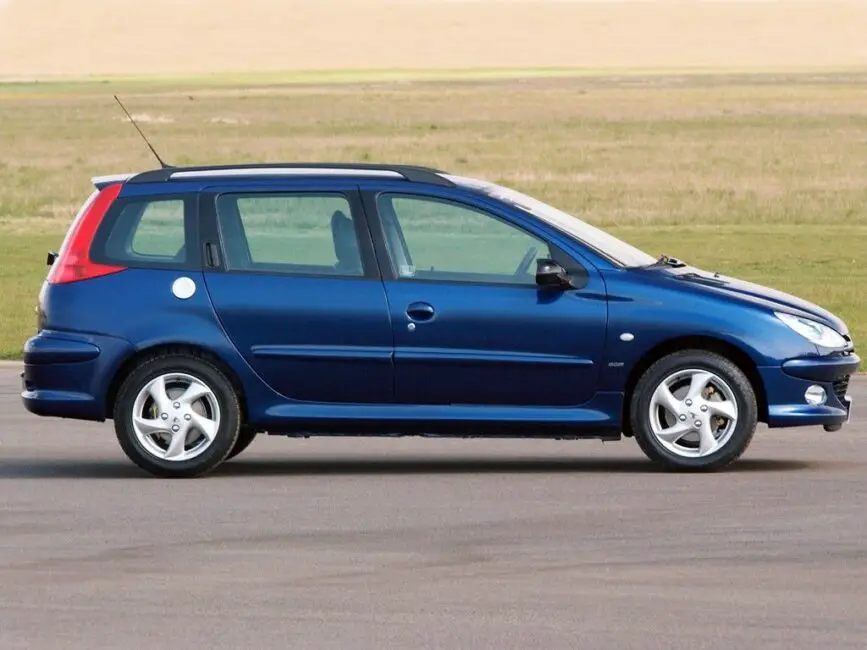 Peugeot 206 SW (2003-2008) – Boîte à fusibles