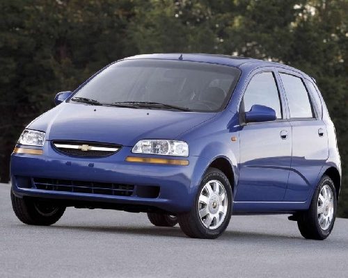 Chevrolet Aveo (2002-2006) – Boîte à fusibles