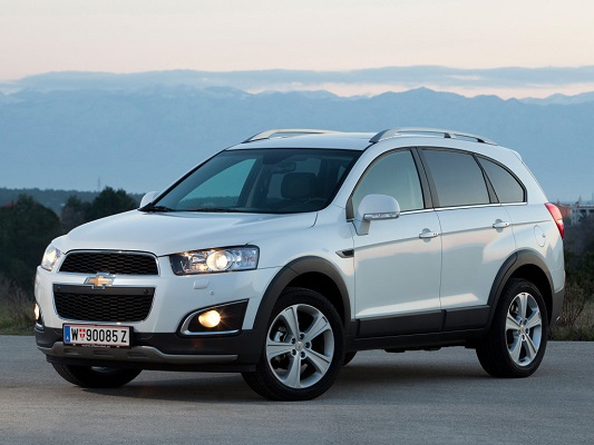 Chevrolet Captiva (2012-2016) – Boîte à fusibles