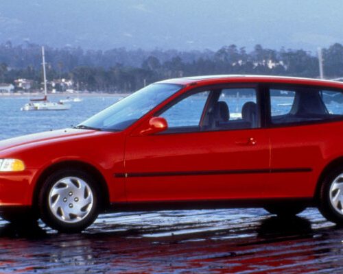 Honda Civic (1992-1995) – boîte à fusibles