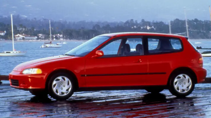 Honda Civic (1992-1995) – boîte à fusibles