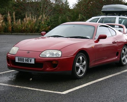 Toyota Supra IV (1992-1997) – boîte à fusibles