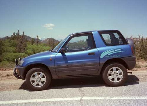 Toyota RAV4 XA10 (1997) – boîte à fusibles