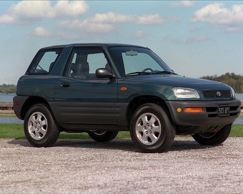 Toyota RAV4 XA10 (1994-1996) – boîte à fusibles