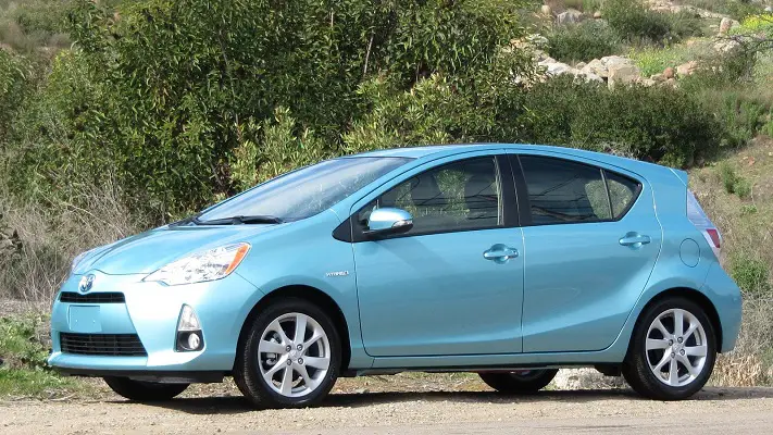 Toyota Prius C (2011-2016) – boîte à fusibles