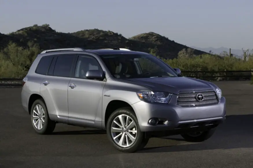 Toyota Highlander Hybrid (2008) – boîte à fusibles