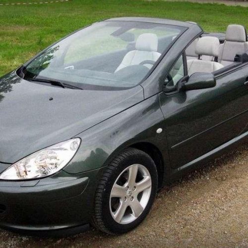 Peugeot 307 CC (2004) – boîte à fusibles