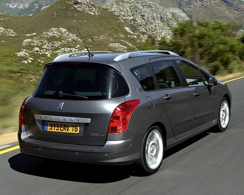 Peugeot 308 SW BL (2011-2012) – Boîte à fusibles