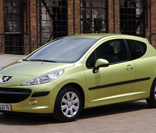 Peugeot 207 (2006) – boîte à fusibles