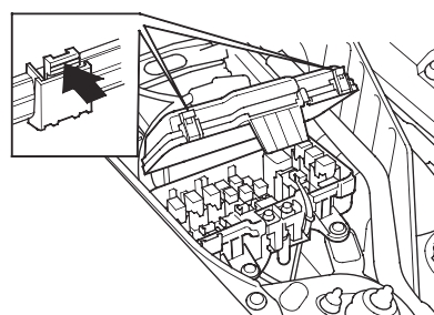 Honda S2000 (1999-2009) - boîte à fusibles