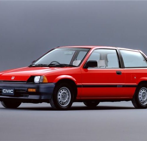 Honda Civic (1984-1987) – boîte à fusibles