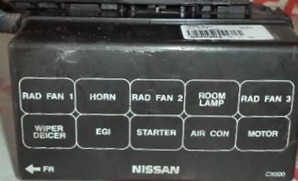 Nissan Serena C23 C24 C25 - boîte à fusibles et à relais