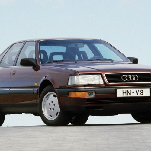 Audi V8 4C (1988-1994) – boîte à fusibles