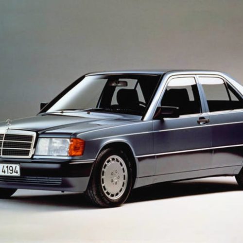 Mercedes-Benz 190E (1990) – boîte à fusibles