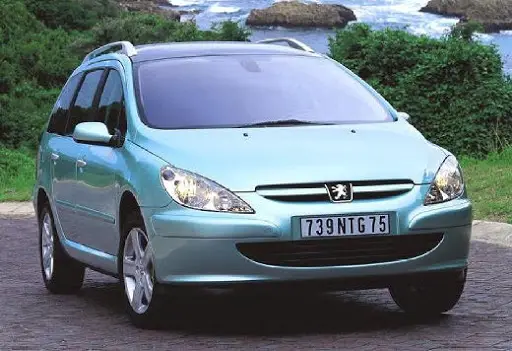 Peugeot 307 SW (2003) – boîte à fusibles