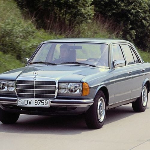 Mercedes-Benz Classe E W123 (1976-1985) – caixa de fusíveis