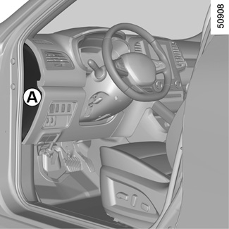 Renault Koleos II (2020-2022) - boîte à fusibles