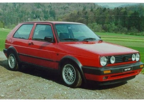 Volkswagen Golf 2 CE2 (1989-1992) – Boîte à fusibles